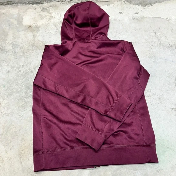 Nike Therma-FIT Minnesota Golden Gophers Full‎ Zip Hoodie Jacket Burgundy Small - Picture 6 of 8